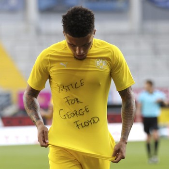 Simpati buat George Floyd Menggema, dari Jordan hingga Sancho