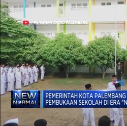 Palembang Jajaki Pembukaan Sekolah di Era 