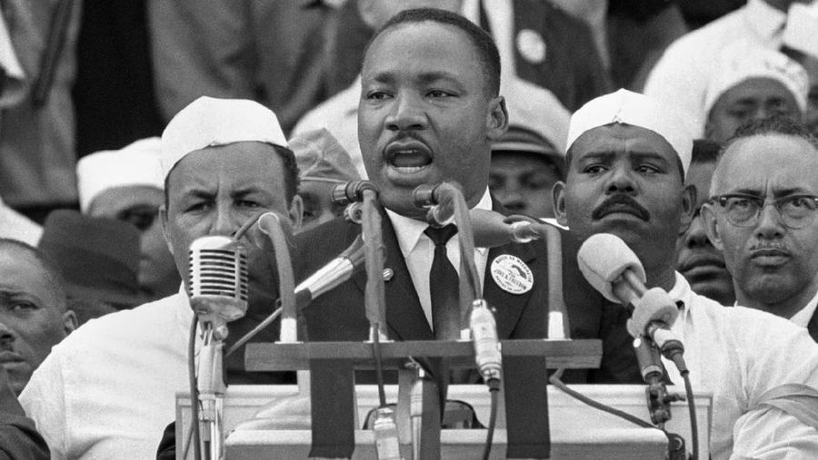 Dr. Martin Luther King Jr, 1963, di Washington (© AP Images)