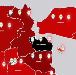 Duh! Bukan Lagi Merah, Surabaya Jadi Zona Hitam Covid-19 RI
