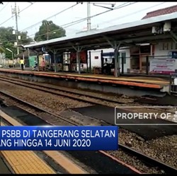 PSBB di Tangsel Diperpanjang hingga 14 Juni 2020