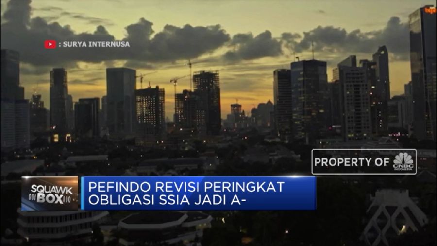 Pefindo Revisi Peringkat Obligasi SSIA jadi A- (CNBC Indonesia TV)