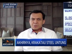 Lewat Efisiensi, Krakatau Steel Berhasil Raup Untung Rp 1,07T