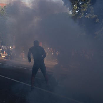 Panas! Ini Suasana Demo Kematian Floyd di Depan Gedung Putih