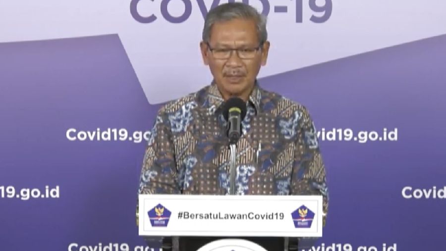 Achmad Yurianto selaku Juru Bicara Pemerintah Covid-19. (Dok: BNPB)
