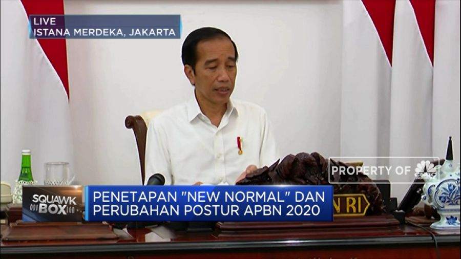 Presiden Joko Widodo meminta agar pertumbuhan ekonomi bisa segera rebound