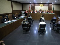 Sidang Perdana Jiwasraya Digelar, Ini Penampakan Bentjok Cs