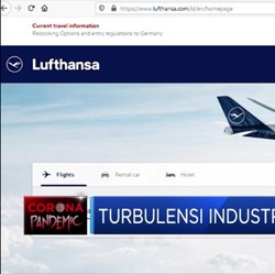 Dampak Covid-19 Luthfansa Rugi EUR 2,1 Miliar