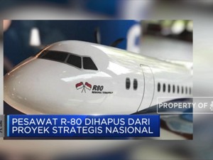 Pesawat R-80 Dihapus dari Proyek Strategis Nasional