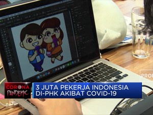 3 Juta Pekerja Indonesia di-PHK Akibat Covid-19