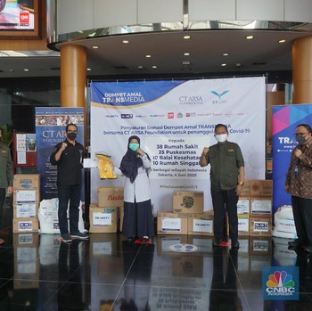 CT Arsa Salurkan Donasi Tahap ke-6 untuk Penanganan Covid-19