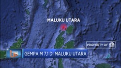 Gempa 7,1 Magnitudo Guncang Maluku Utara
