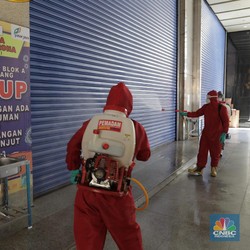 3 Bulan Tutup, Pasar Tanah Abang Buka Bareng Mal 15 Juni