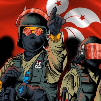Antisipasi Rusuh, 3.000 Polisi Bersiaga Amankan Hong Kong