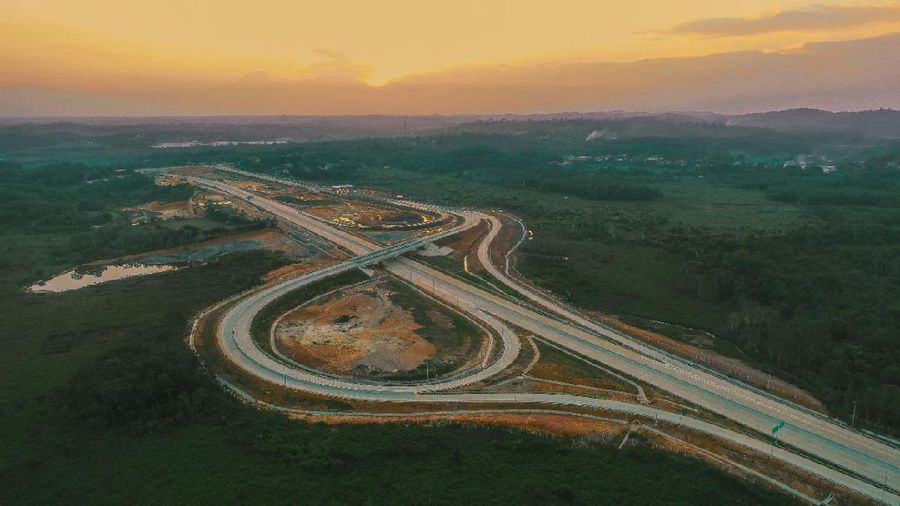 Jalan Tol Balikpapan - Samarindah. Ist
