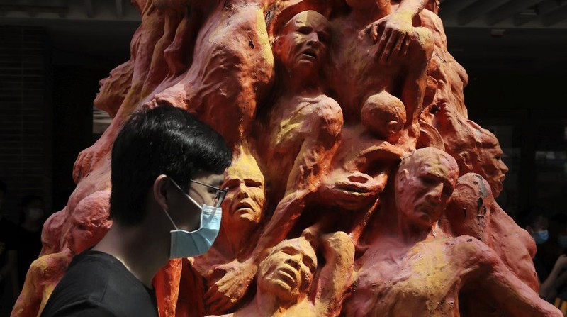 Memperingati Hari Tiananmen. AP/Kin Cheung