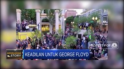 Demo Untuk George Floyd, Ribuan Orang Unjuk Rasa di Portland