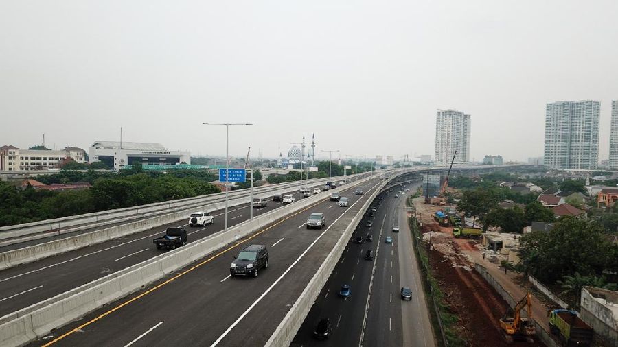 Jalan Tol Jakarta-Cikampek II (Elevated) Kembali Dibuka Secara Bertahap (Dok. Jasa Marga)