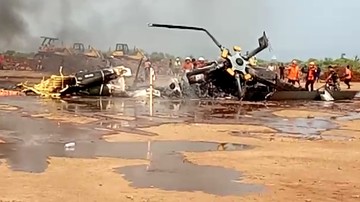 Ini Kronologi Helikopter Jatuh Di Kawasan Kendal