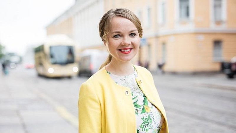 Menteri Keuangan Finlandia Katri Kulmuni (tangkapan layar instagram @katrikulmuni)