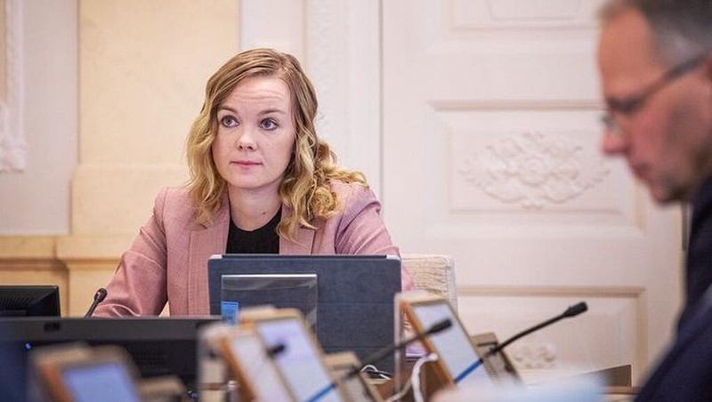 Menteri Keuangan Finlandia Katri Kulmuni (tangkapan layar instagram @katrikulmuni)