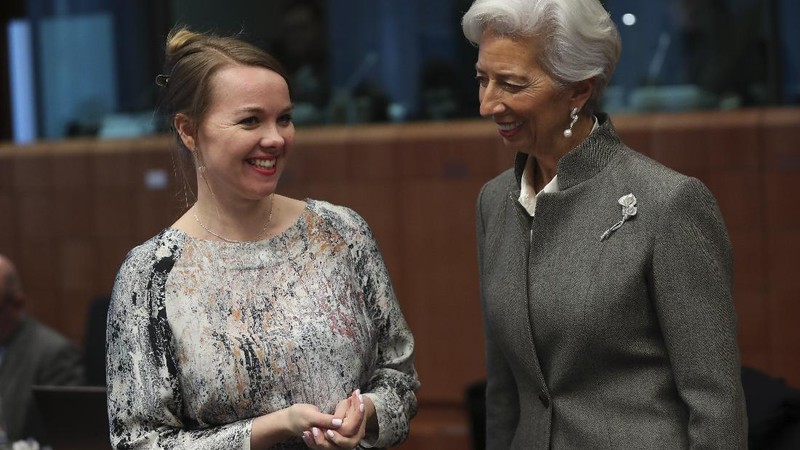Menteri Keuangan Finlandia Katri Kulmuni (tangkapan layar instagram @katrikulmuni)
