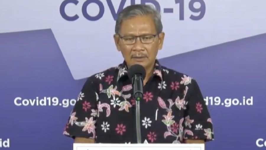 Achmad Yurianto selaku Juru Bicara Pemerintah Covid-19. (Dok: BNPB)