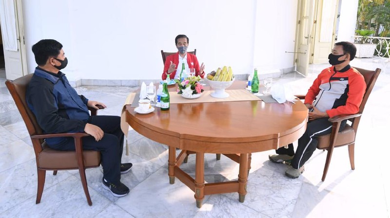 Jokowi Berolahraga di Istana Bogor. Biro Pers Sekretariat Presiden