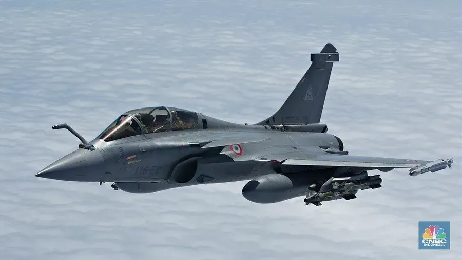 Ilustrasi jet tempur Rafale