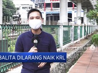 Balita Dilarang Naik KRL