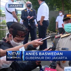 Ini Kata Anies Saat Tinjau Kondisi Transportasi Masa Transisi