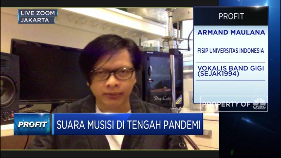Curhat Armand Maulana Soal Kondisi Musisi Saat Pandemi (CNBC Indonesia TV)