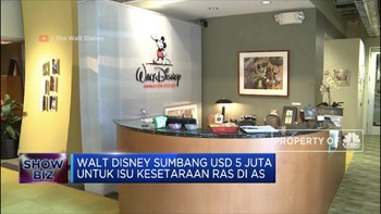 Disney Sumbang USD 5 Juta untuk Isu Kesetaraan Ras AS