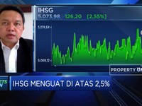 Ditopang Sentimen Eksternal, IHSG Menguat Lebih dari 2,5%