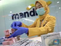 Pukul 10.00 WIB: Bank Jual Dolar AS di Atas Rp 14.400/US$