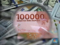 Pukul 14:00 WIB: Rupiah Turun 25 Poin ke Rp 14.360/US$