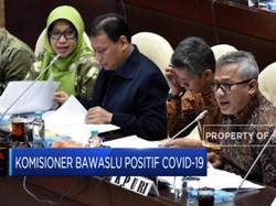 Komisioner Bawaslu Positif Covid-19