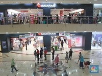 Penampakan Warga yang Langsung Serbu 2 Mal Raksasa di Bekasi