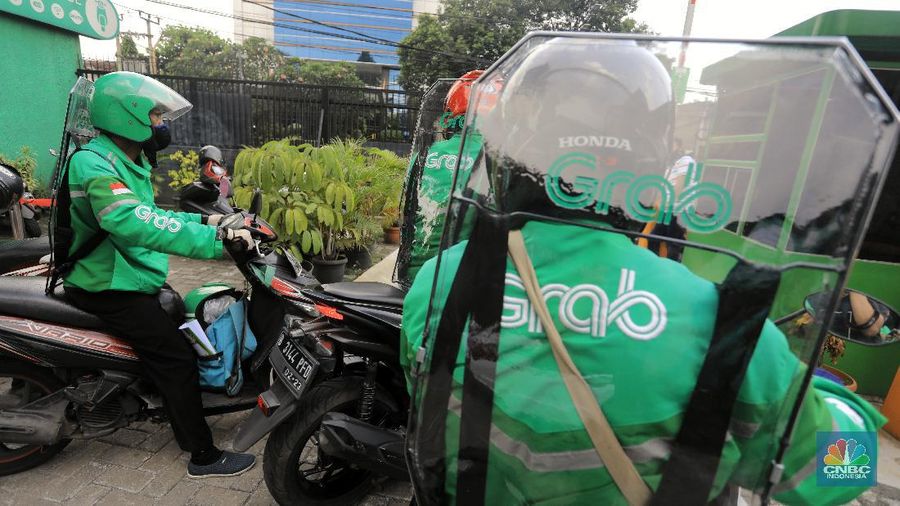 Ojek Online (CNBC Indonesia/Andrean Kristianto)