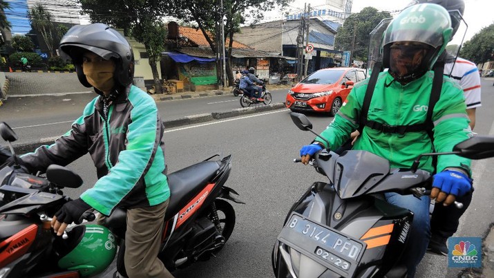 Ojek Online (CNBC Indonesia/Andrean Kristianto) Ojek Online (CNBC Indonesia/Andrean Kristianto)