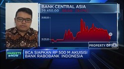 Analis: Pasar Respon Negatif Kabar BCA Akuisisi Rabobank