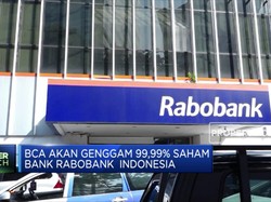 BCA Siapkan Rp 500 M Akuisisi Bank Rabobank Indonesia