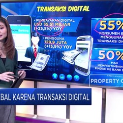 Laba Tebal Karena Transaksi Digital