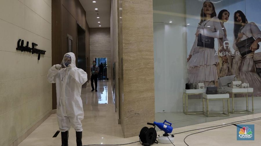 Mall Senayan City Jelang Pembukaan Mall di Jakarta (CNBC Indonesia/Andrean Kristianto)