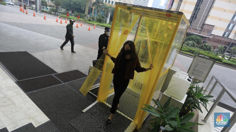 Mall Senayan City Jelang Pembukaan Mall di Jakarta (CNBC Indonesia/Andrean Kristianto)