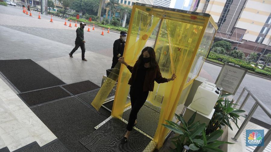 Mall Senayan City Jelang Pembukaan Mall di Jakarta (CNBC Indonesia/Andrean Kristianto)