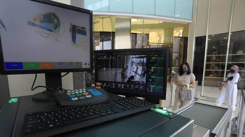 Mall Senayan City Jelang Pembukaan Mall di Jakarta (CNBC Indonesia/Andrean Kristianto)