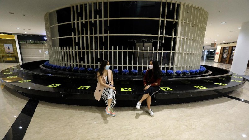 Mall Senayan City Jelang Pembukaan Mall di Jakarta (CNBC Indonesia/Andrean Kristianto)