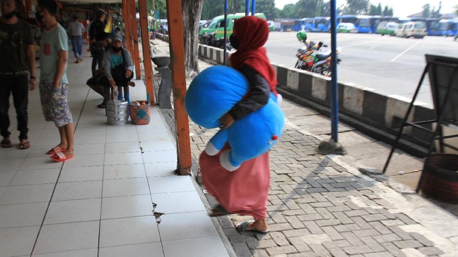 Terminal Kalideres (CNBC Indonesia/Tri susilo)