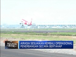 Airasia Sesuaikan Operasional Penerbangan Secara Bertahap